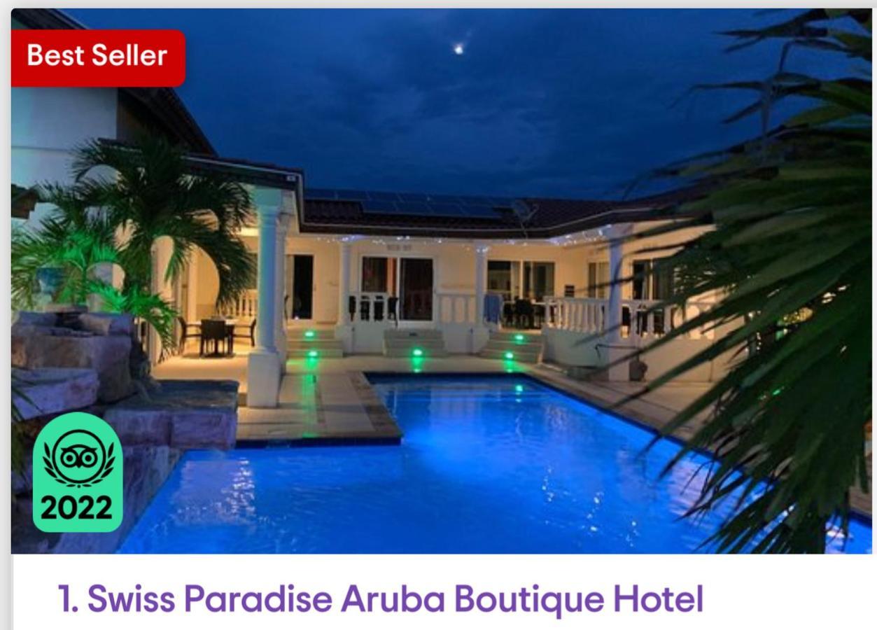 Boutique Hotel Swiss Paradise Aruba Villas And Suites Palm Beach Eksteriør bilde